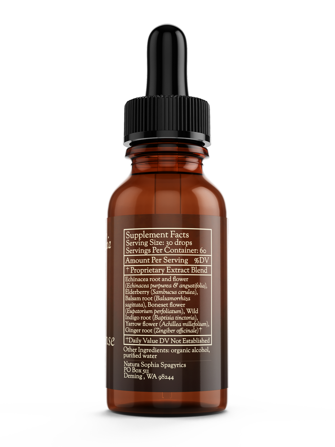 Immune Defense Spagyric Formula (wholesale dosage bottle)