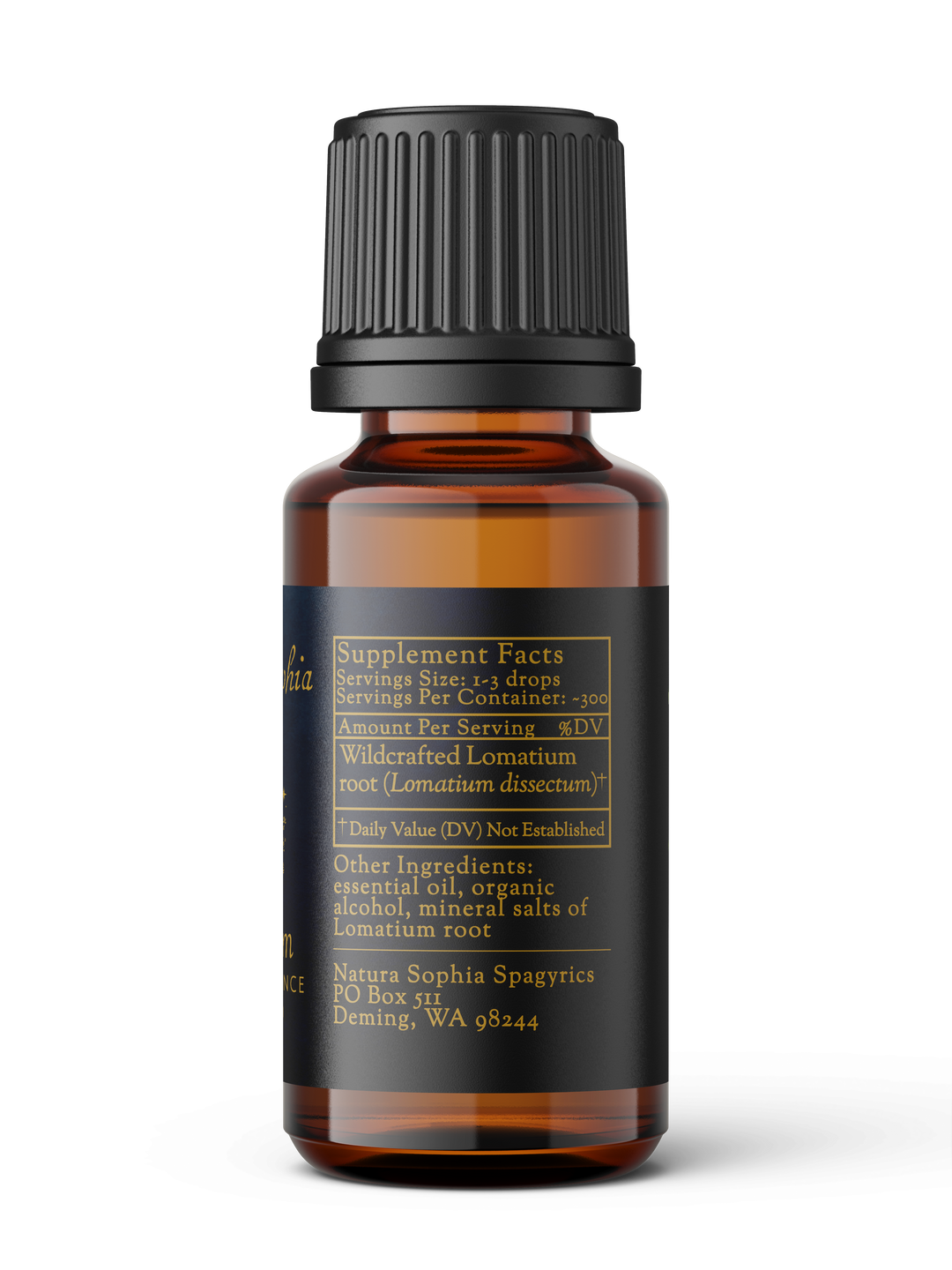 Lomatium (Lomatium dissectum) Spagyric Essence (wholesale dosage bottle)