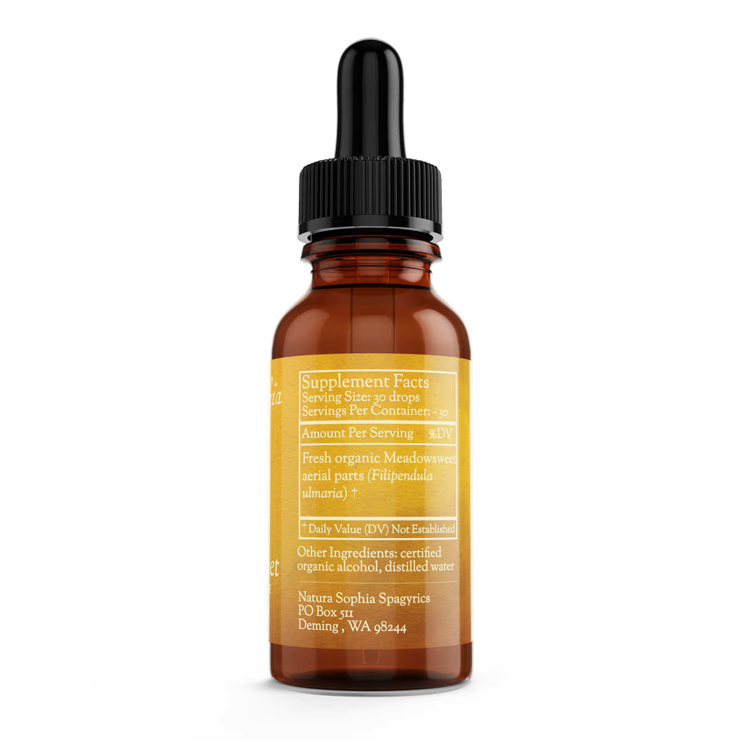 Meadowsweet (Filipendula ulmaria) Spagyric Tincture