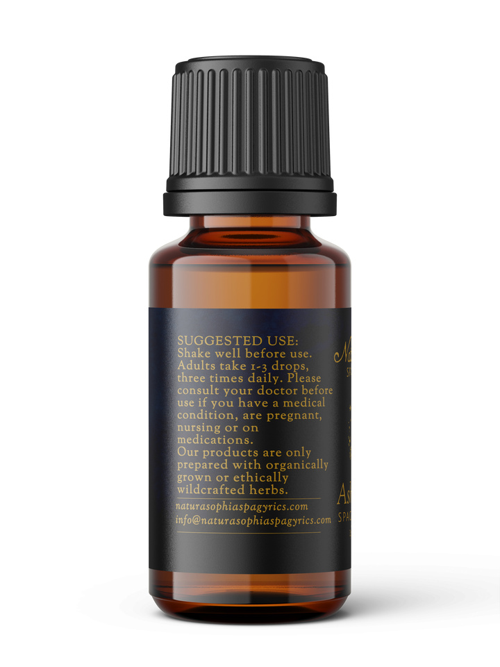 Wormwood (Artemesia absinthium) Spagyric Essence (wholesale dosage bottle)