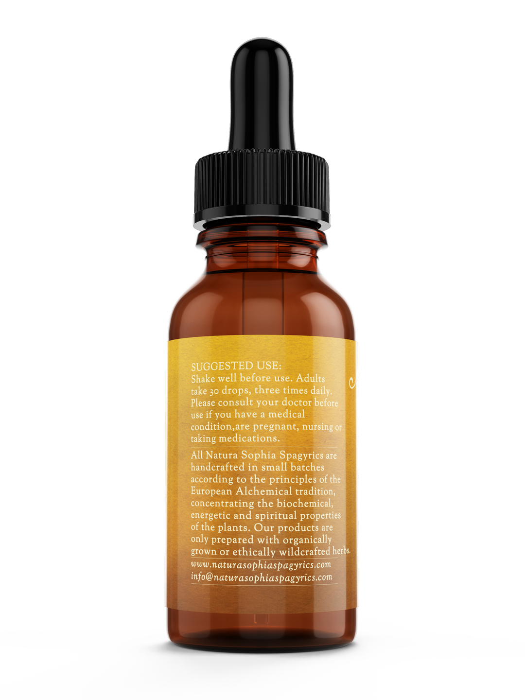 Agrimony (Agrimonia eupatoria) Spagyric Tincture (wholesale dosage bottle)