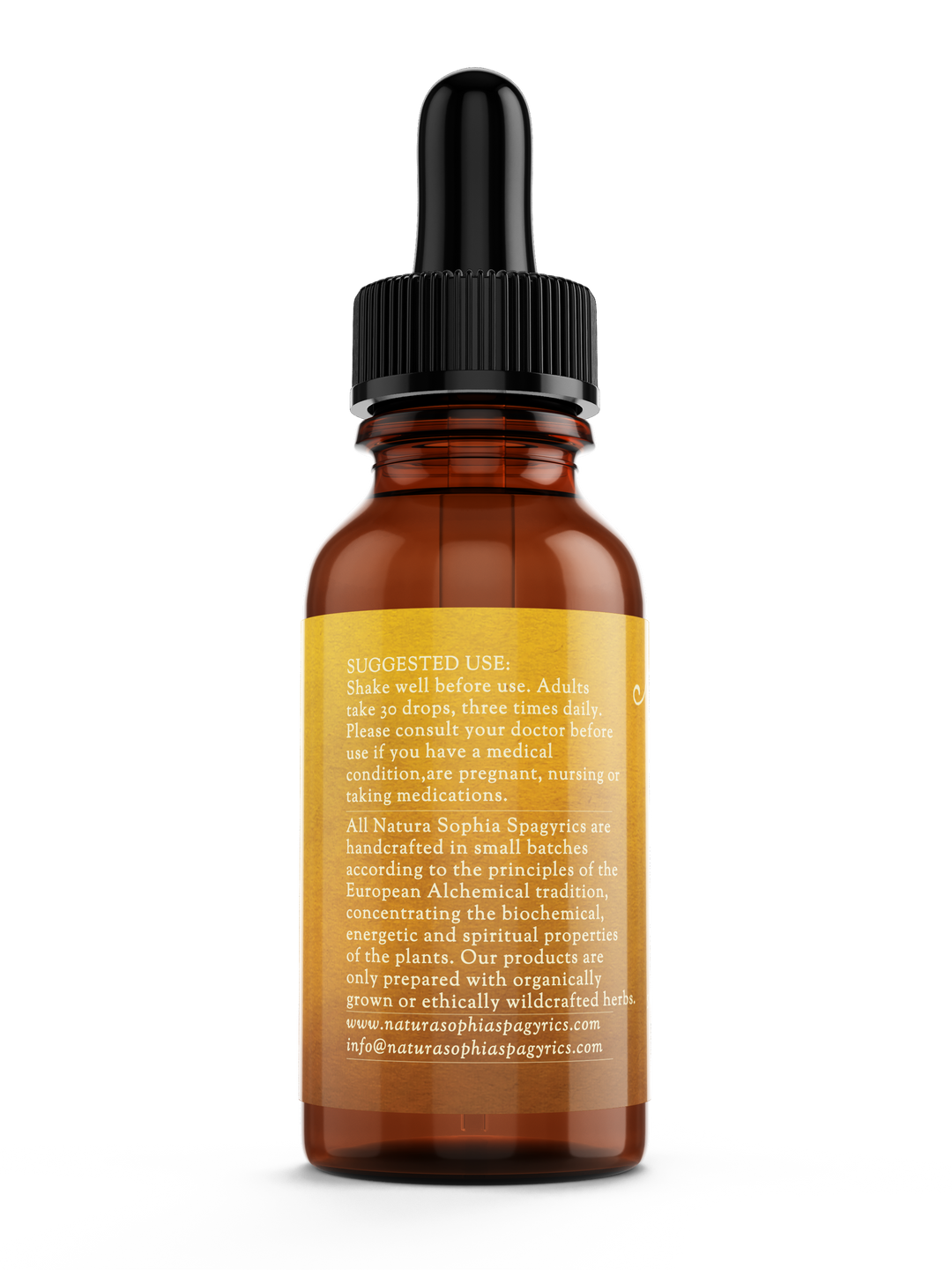 Pleurisy Root (Asclepias tuberosa) Spagyric Tincture (wholesale dosage bottle)